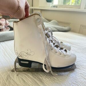 white ice skates